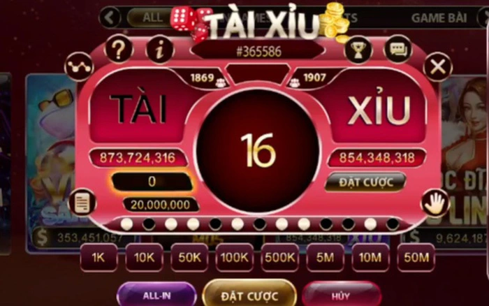 Luật chơi của game Tài Xỉu online